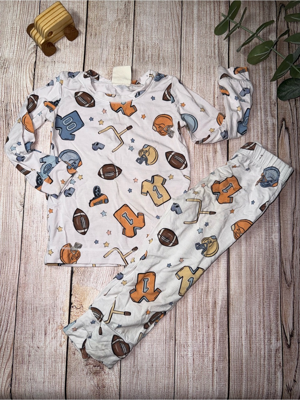 Tullabee | Football Pajama Set